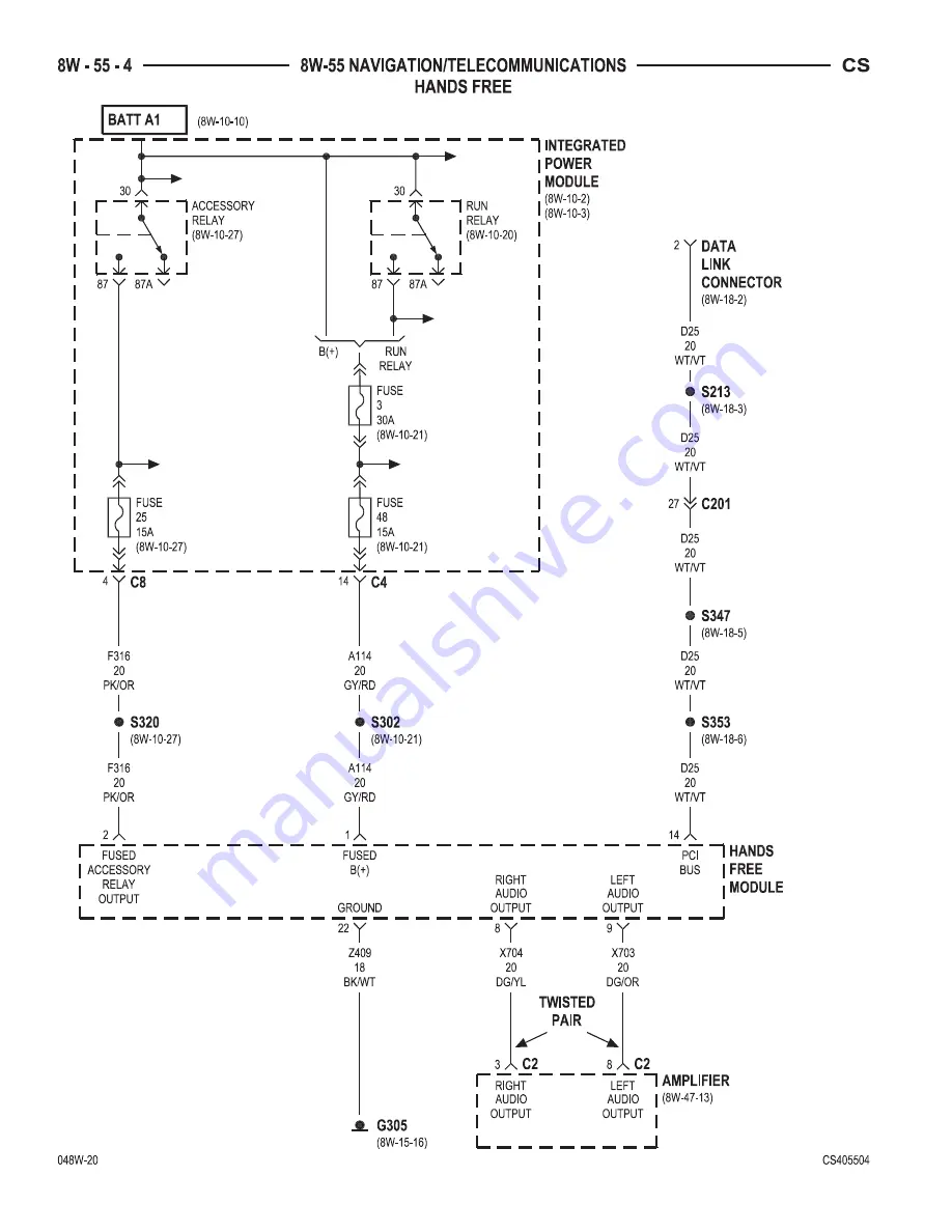 Chrysler 2004 Pacifica Service Manual Download Page 2467