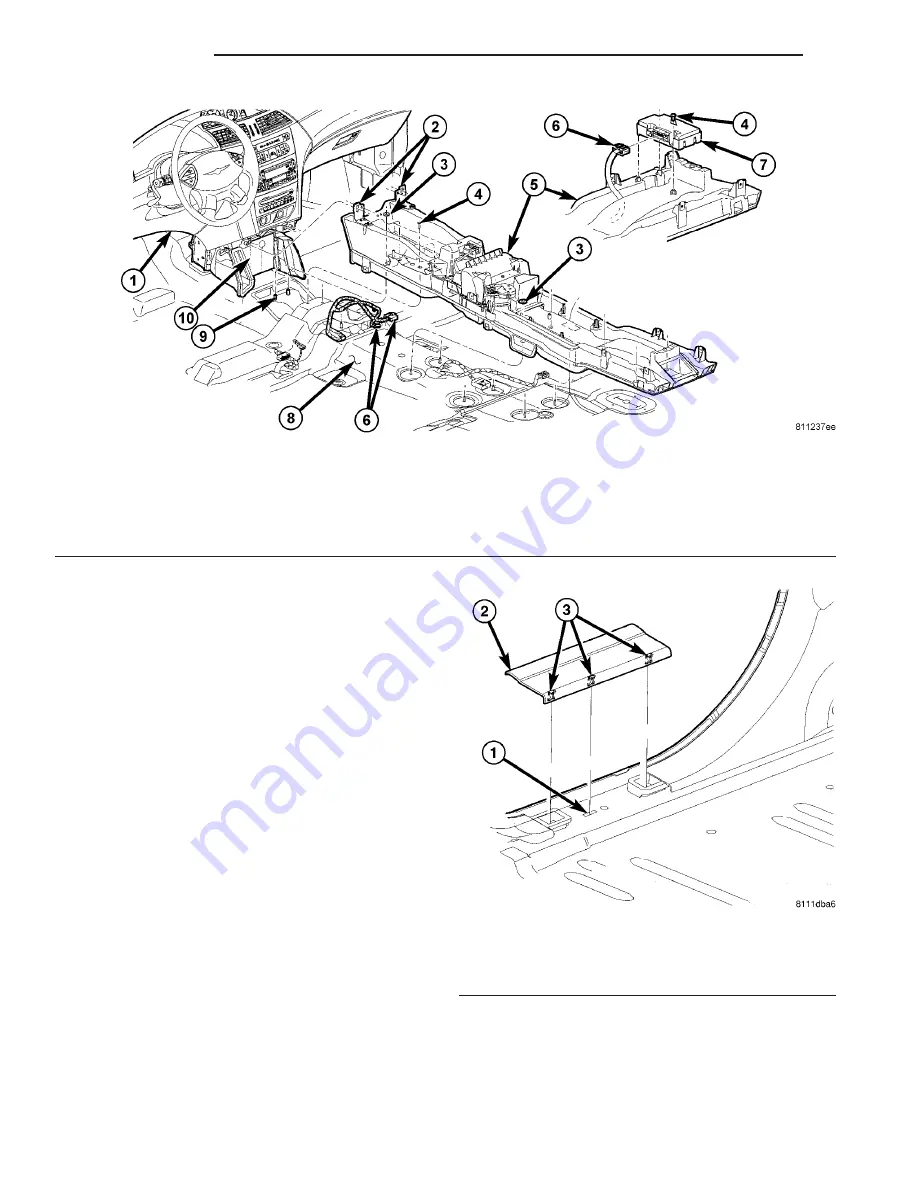 Chrysler 2004 Pacifica Скачать руководство пользователя страница 3263