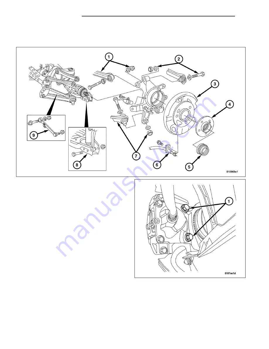 Chrysler 2005 Crossfire SRT6 Service Manual Download Page 78