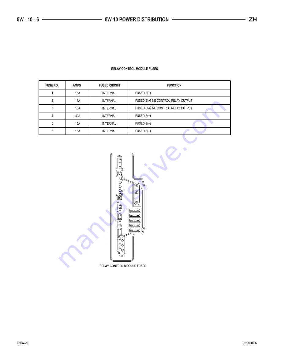 Chrysler 2005 Crossfire SRT6 Service Manual Download Page 1658