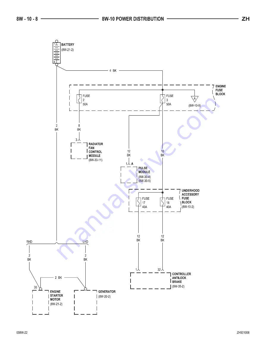 Chrysler 2005 Crossfire SRT6 Service Manual Download Page 1660