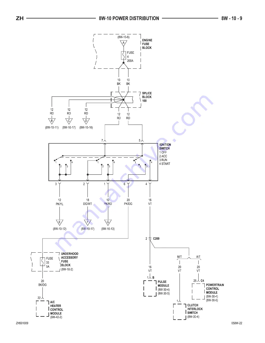 Chrysler 2005 Crossfire SRT6 Service Manual Download Page 1661