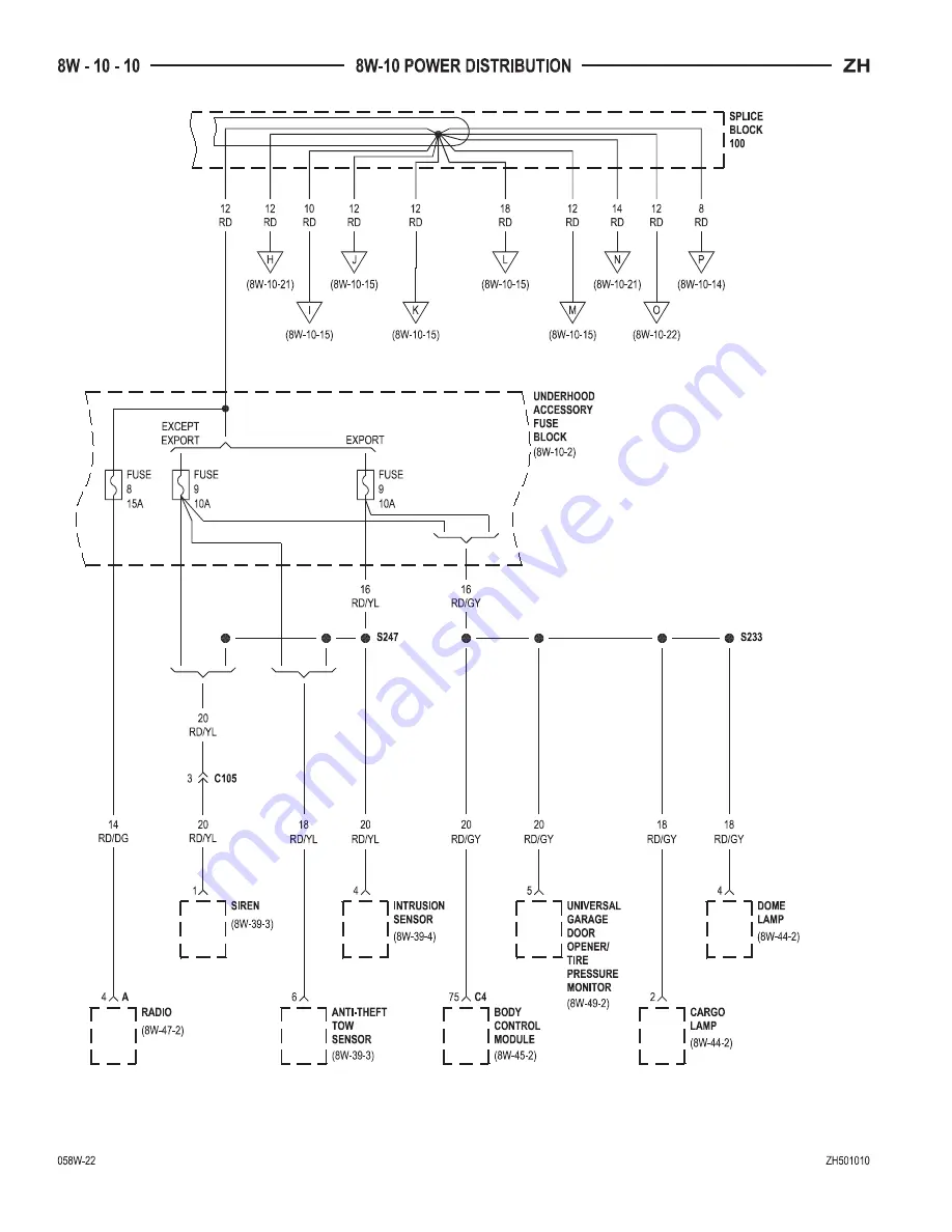 Chrysler 2005 Crossfire SRT6 Service Manual Download Page 1662