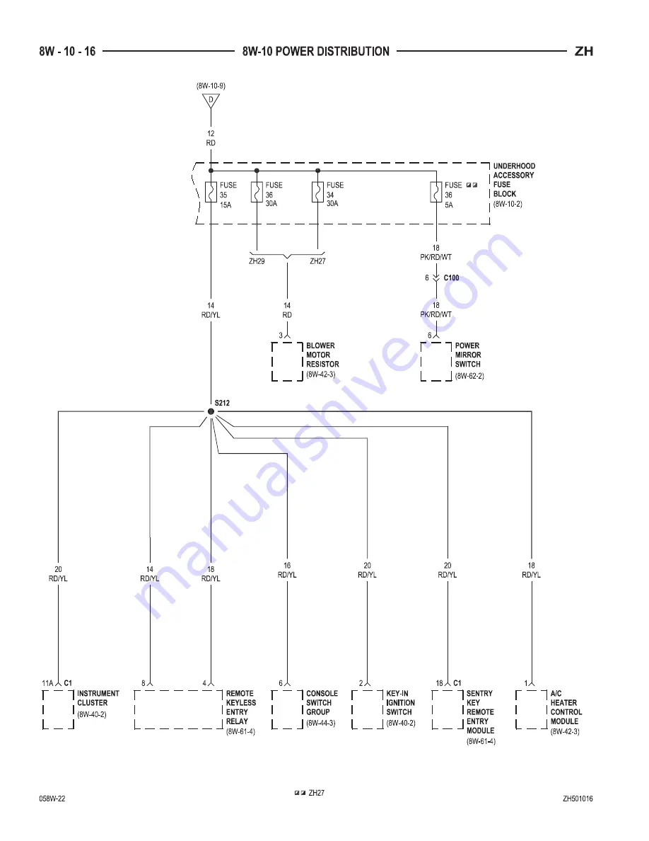 Chrysler 2005 Crossfire SRT6 Service Manual Download Page 1668