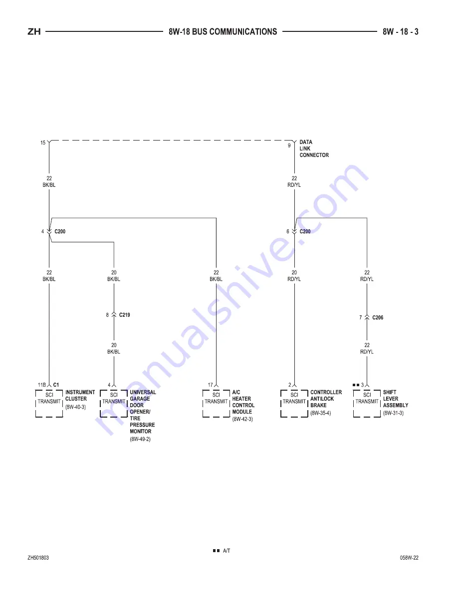 Chrysler 2005 Crossfire SRT6 Service Manual Download Page 1693