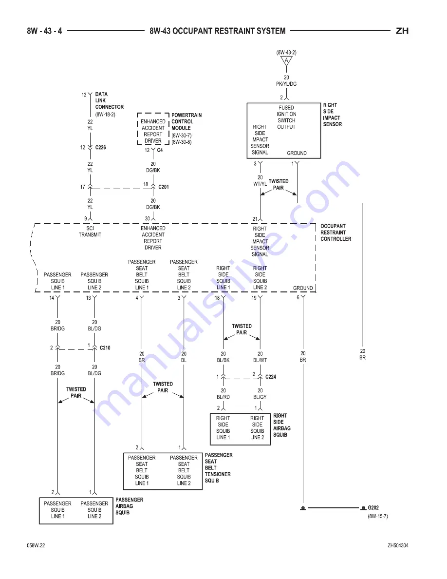 Chrysler 2005 Crossfire SRT6 Service Manual Download Page 1744