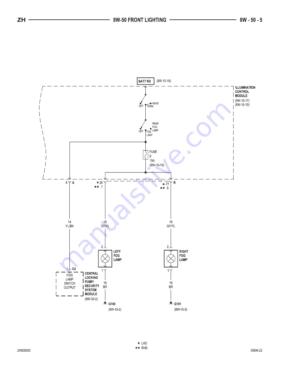 Chrysler 2005 Crossfire SRT6 Service Manual Download Page 1773