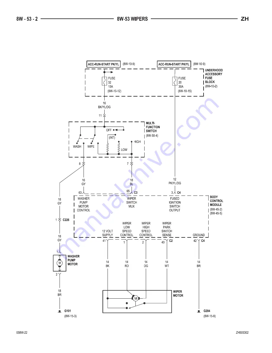 Chrysler 2005 Crossfire SRT6 Service Manual Download Page 1786