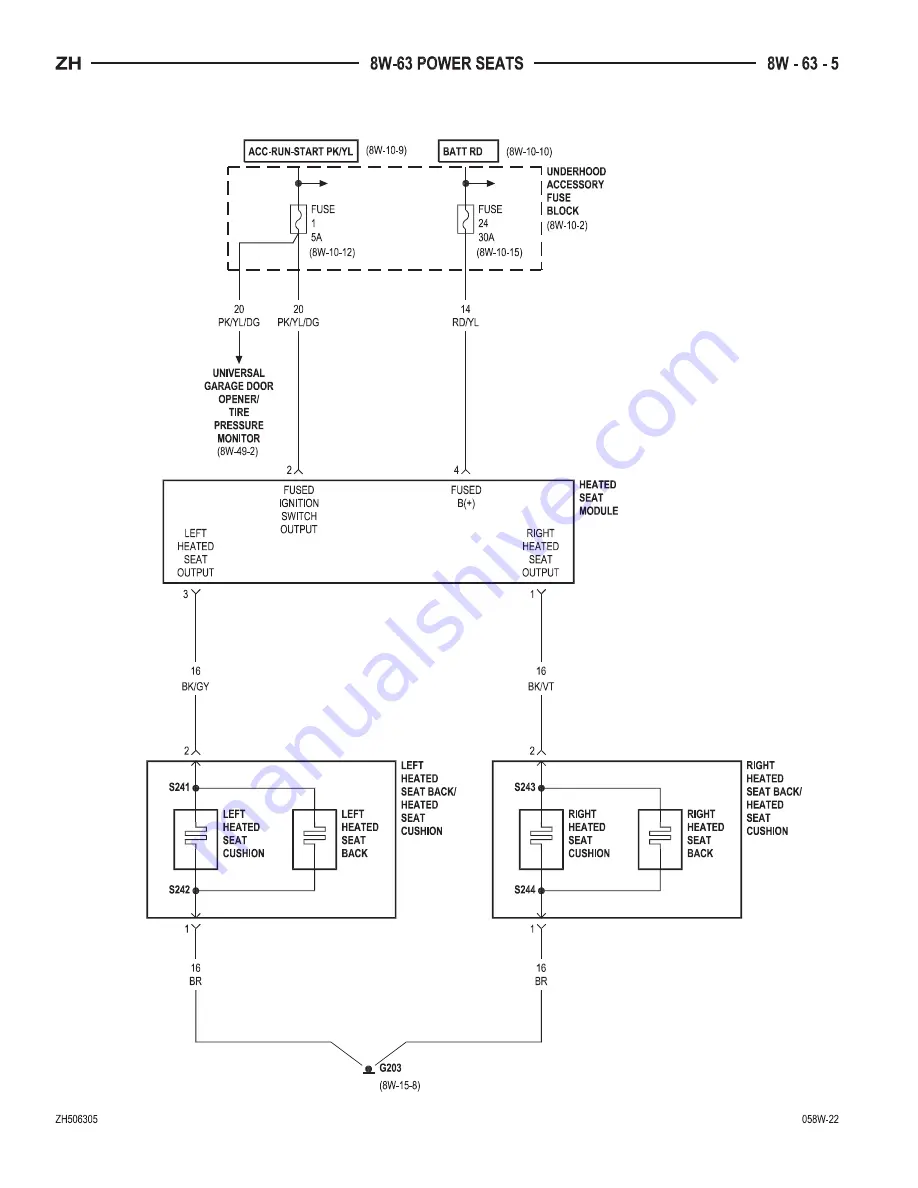 Chrysler 2005 Crossfire SRT6 Service Manual Download Page 1807