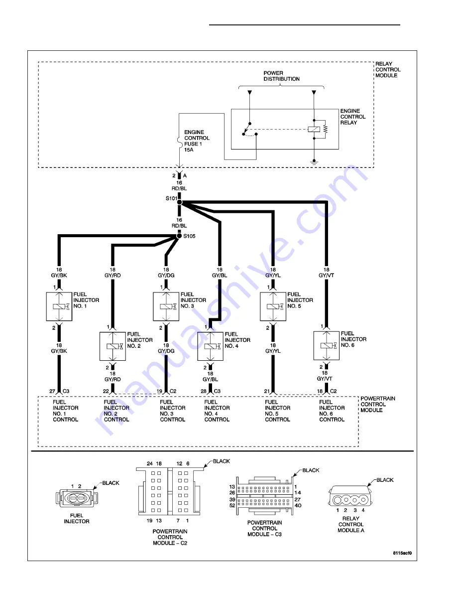 Chrysler 2005 Crossfire SRT6 Service Manual Download Page 2210