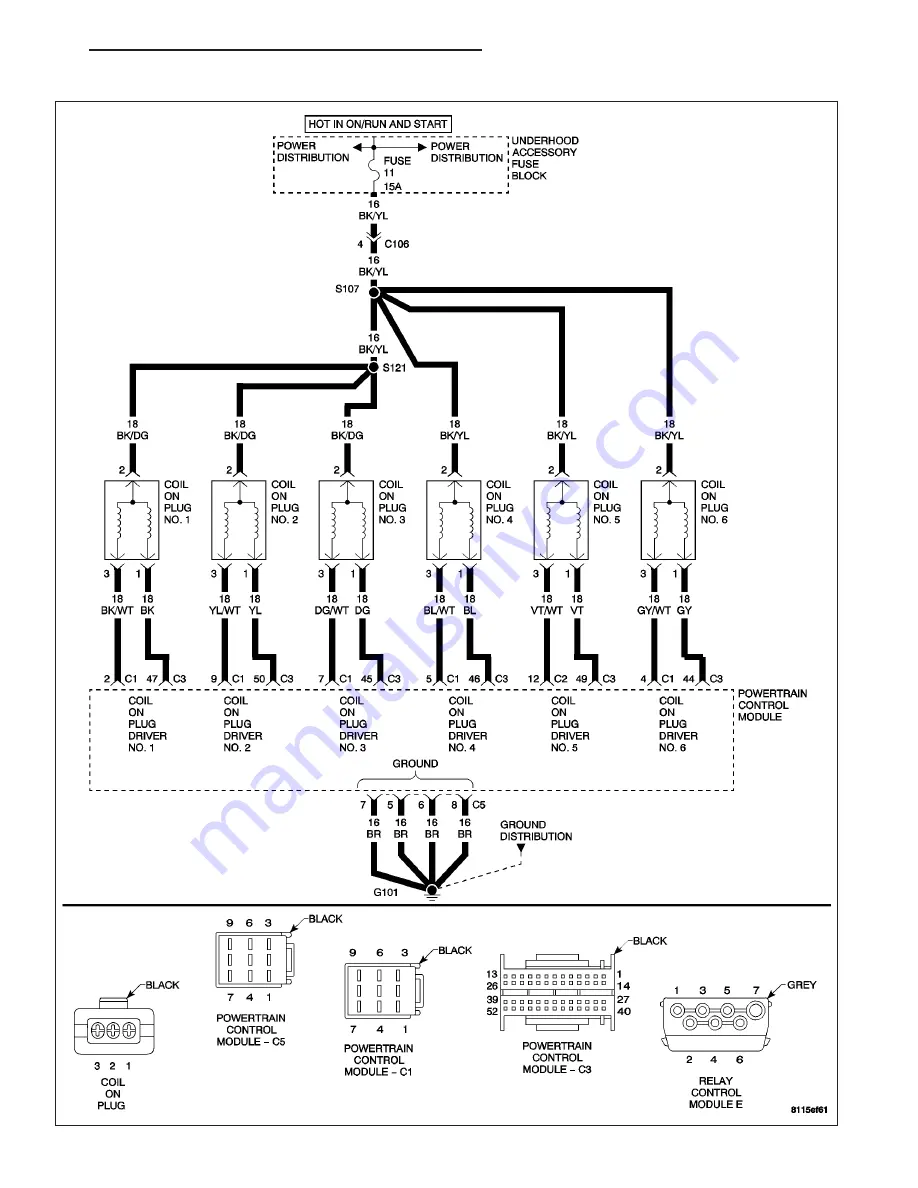 Chrysler 2005 Crossfire SRT6 Service Manual Download Page 2265