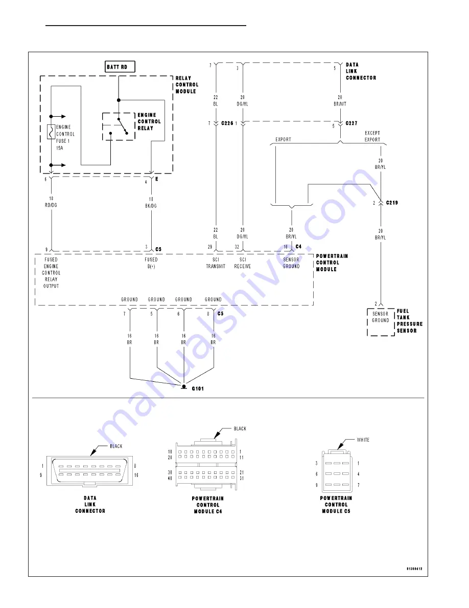 Chrysler 2005 Crossfire SRT6 Service Manual Download Page 2519