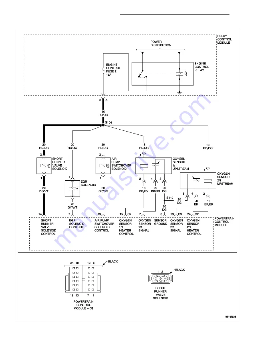 Chrysler 2005 Crossfire SRT6 Service Manual Download Page 2574