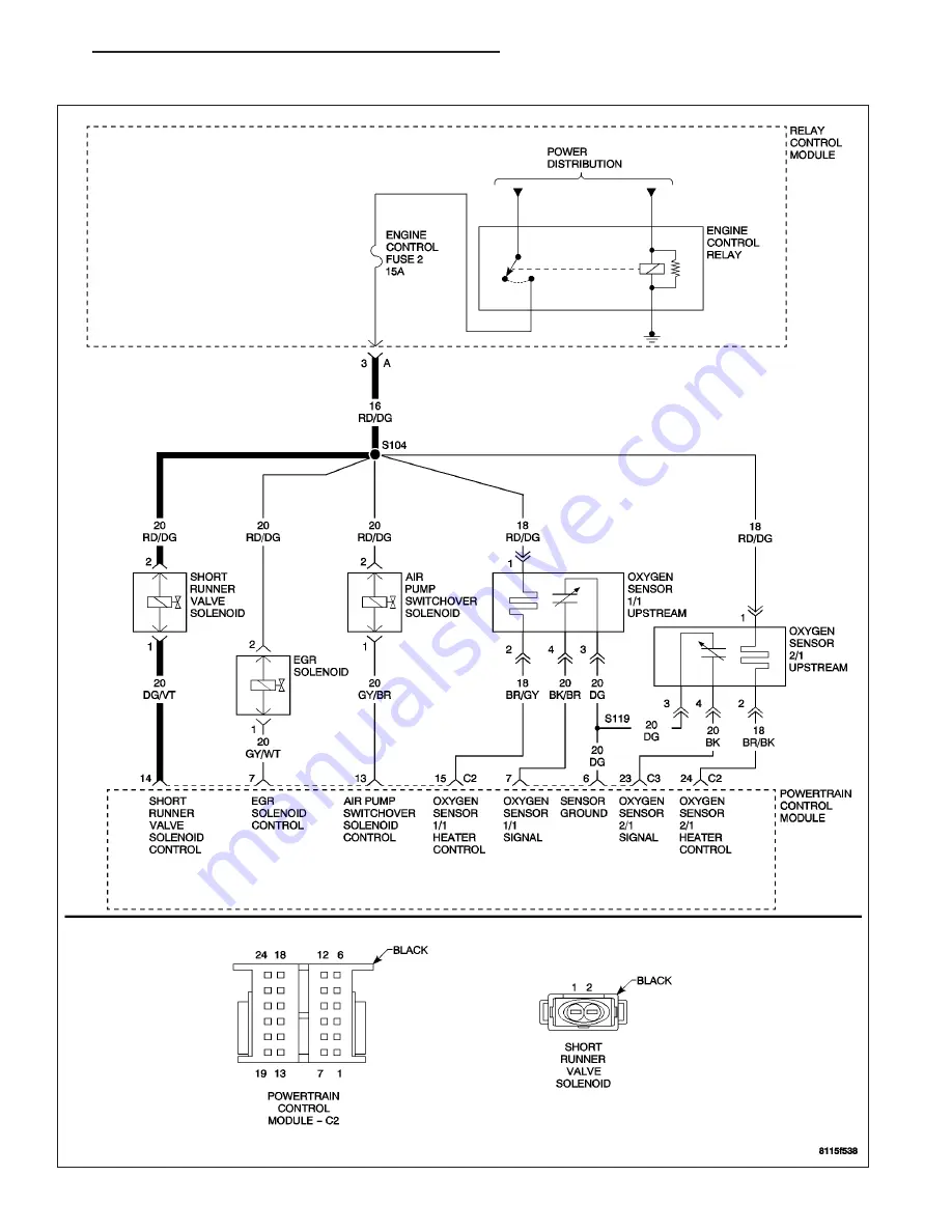 Chrysler 2005 Crossfire SRT6 Service Manual Download Page 2581