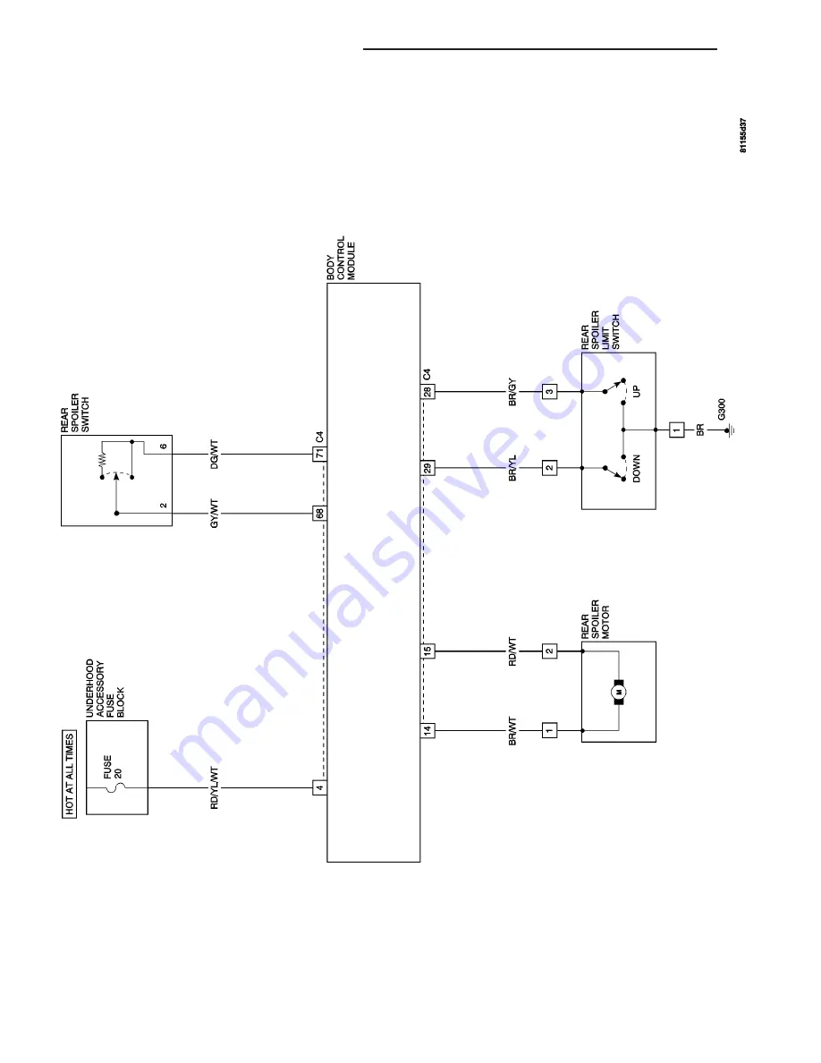 Chrysler 2005 Crossfire SRT6 Service Manual Download Page 3578