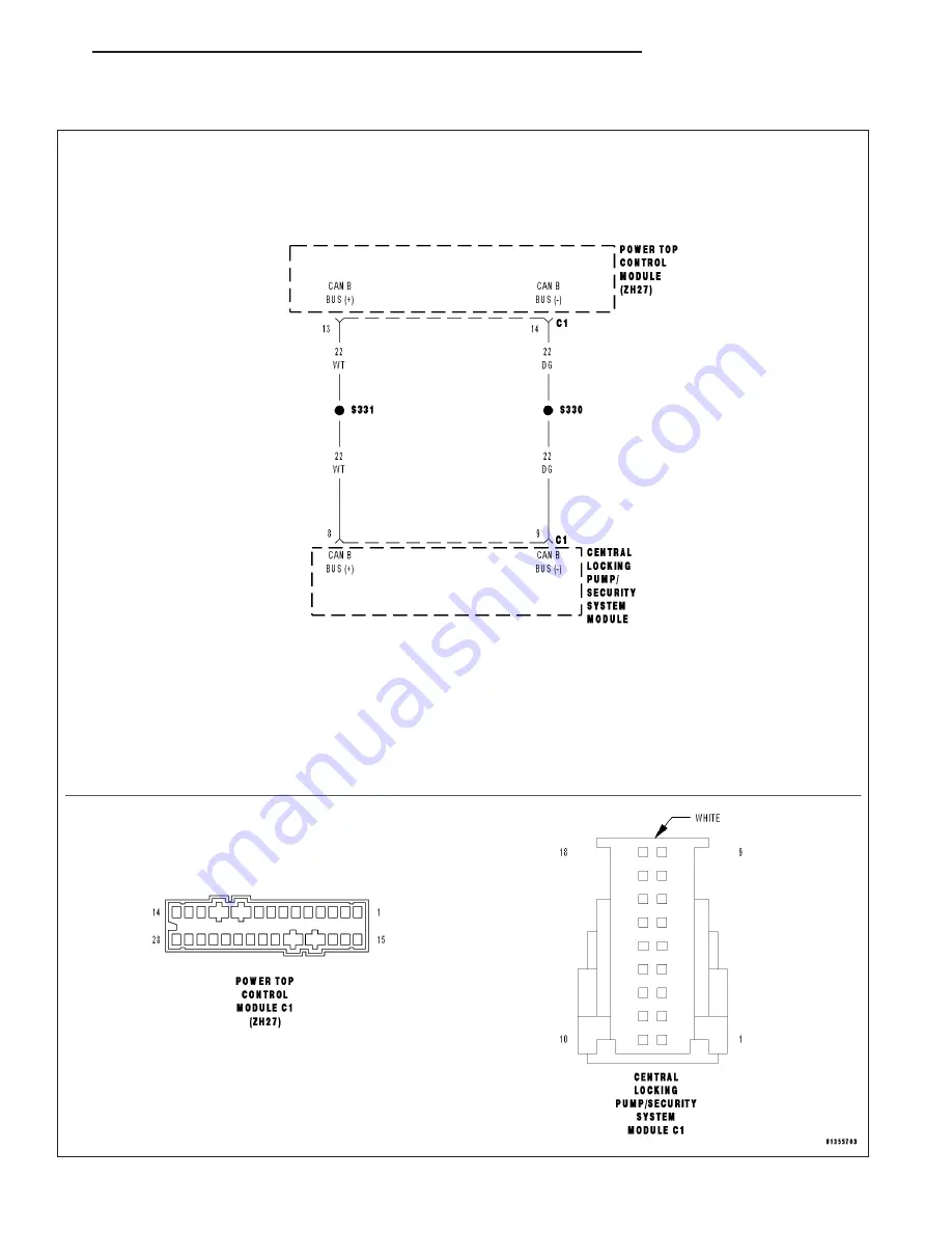 Chrysler 2005 Crossfire SRT6 Service Manual Download Page 3593