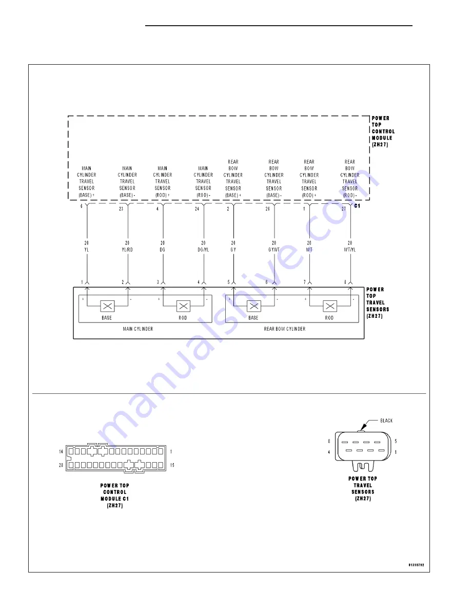 Chrysler 2005 Crossfire SRT6 Service Manual Download Page 3608