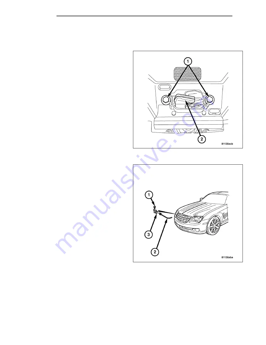 Chrysler 2005 Crossfire SRT6 Скачать руководство пользователя страница 3897