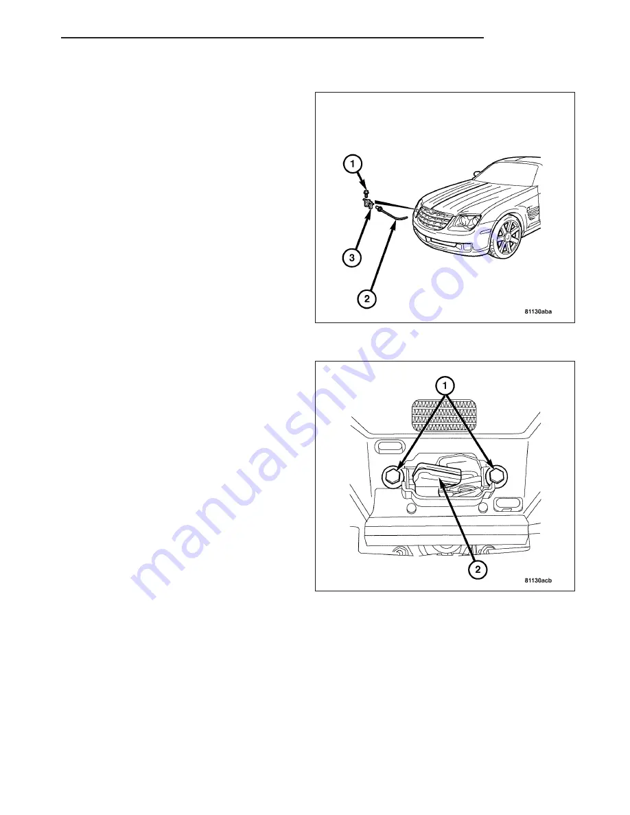 Chrysler 2005 Crossfire SRT6 Скачать руководство пользователя страница 3898