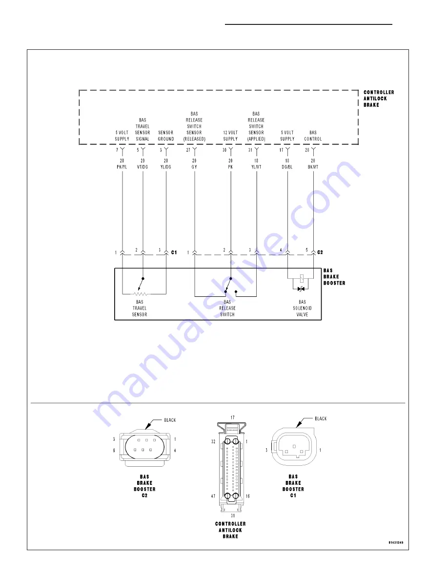 Chrysler 2005 Crossfire SRT6 Service Manual Download Page 430