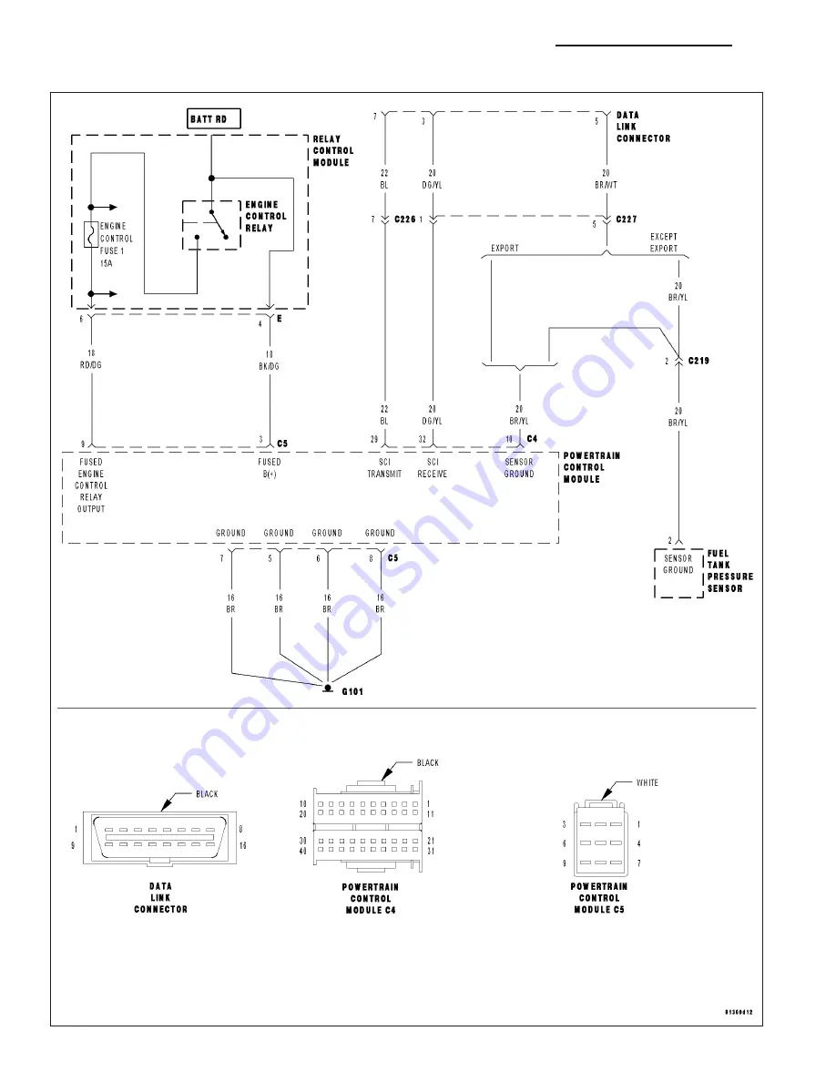 Chrysler 2005 Crossfire SRT6 Service Manual Download Page 710