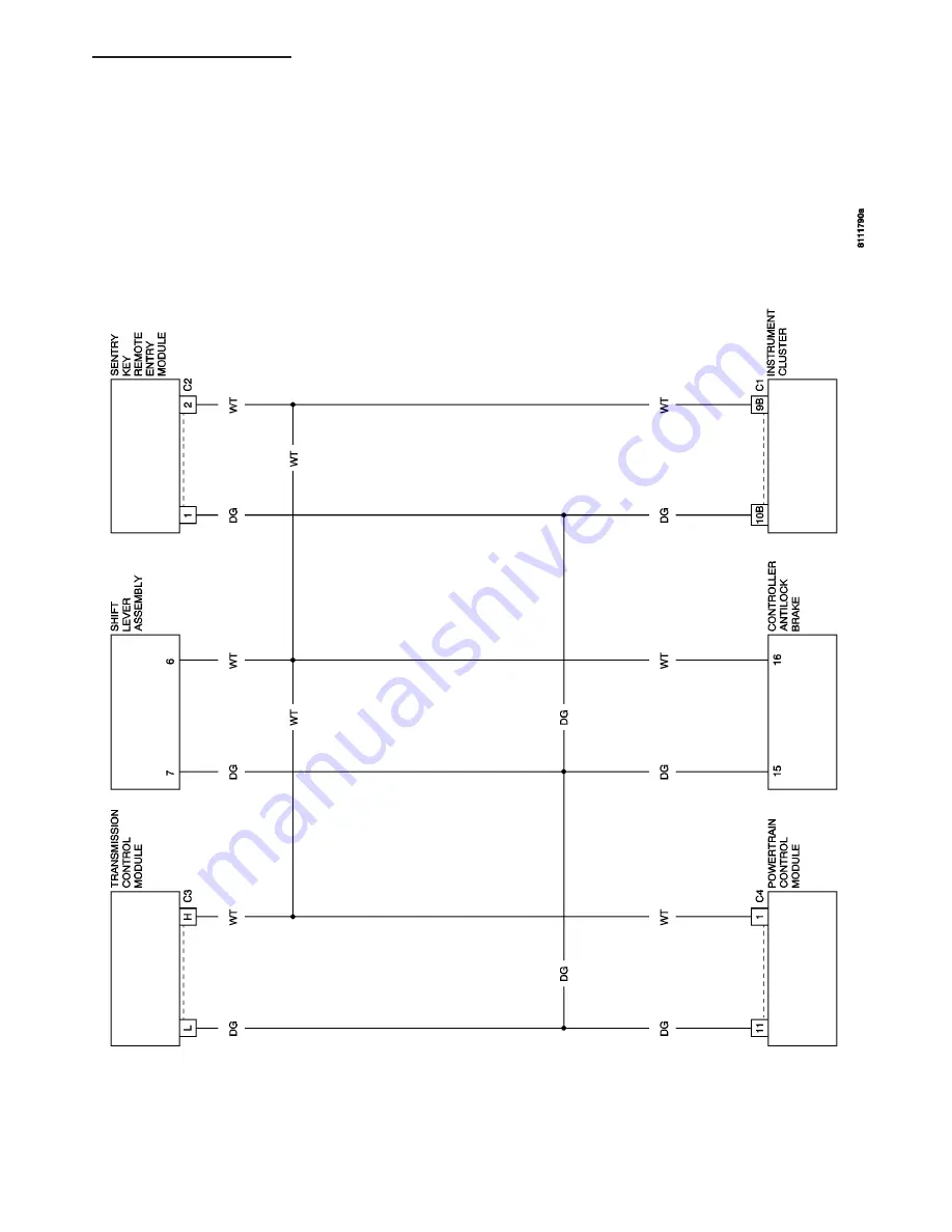 Chrysler 2005 Crossfire SRT6 Service Manual Download Page 769