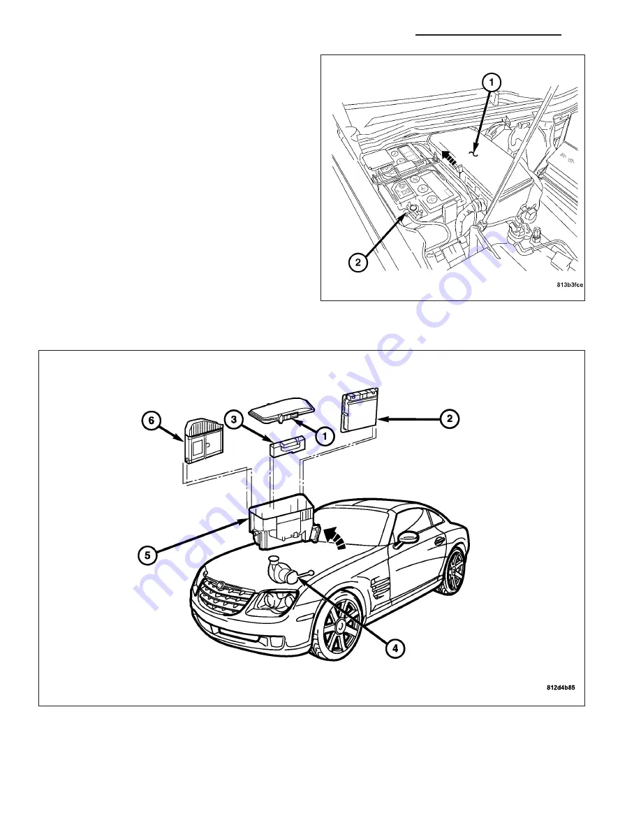 Chrysler 2005 Crossfire SRT6 Service Manual Download Page 784