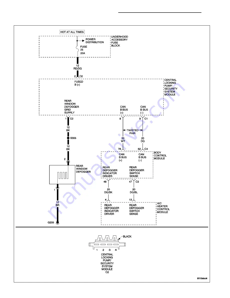 Chrysler 2005 Crossfire SRT6 Service Manual Download Page 866