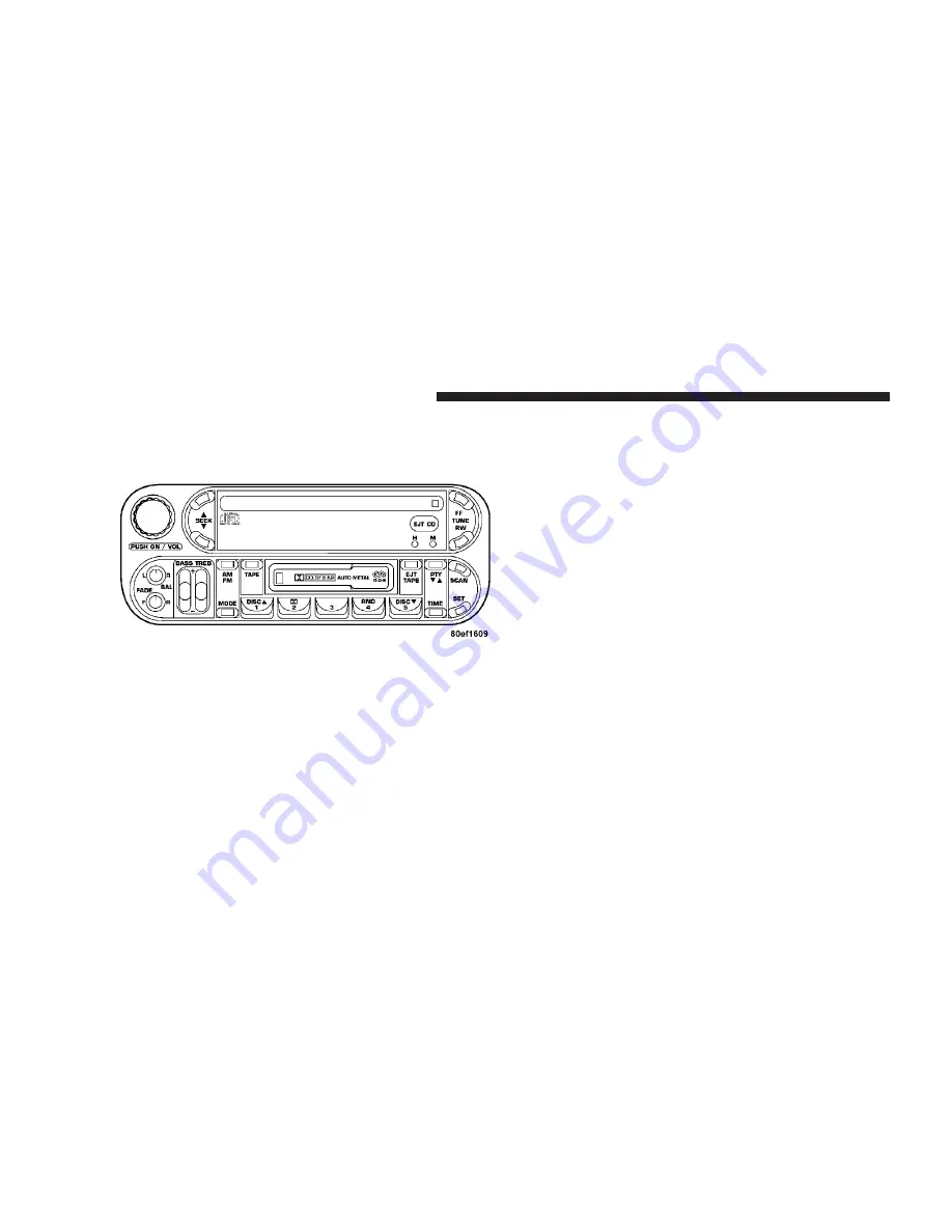 Chrysler 2005 Sebring Convertible Manual Download Page 102