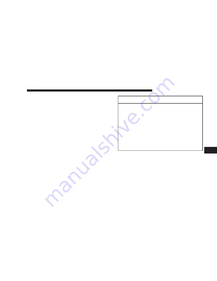 Chrysler 2005 Sebring Owner'S Manual Download Page 203