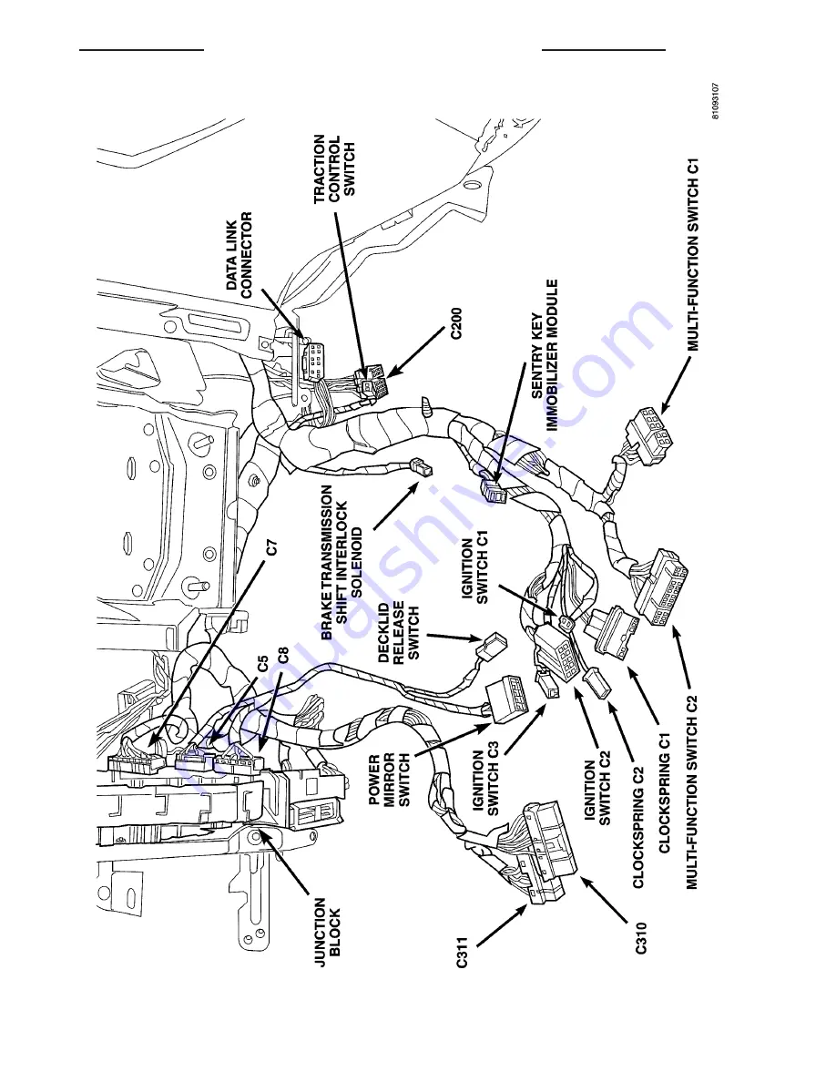 Chrysler 2005 Sebring Service Manual Download Page 1038