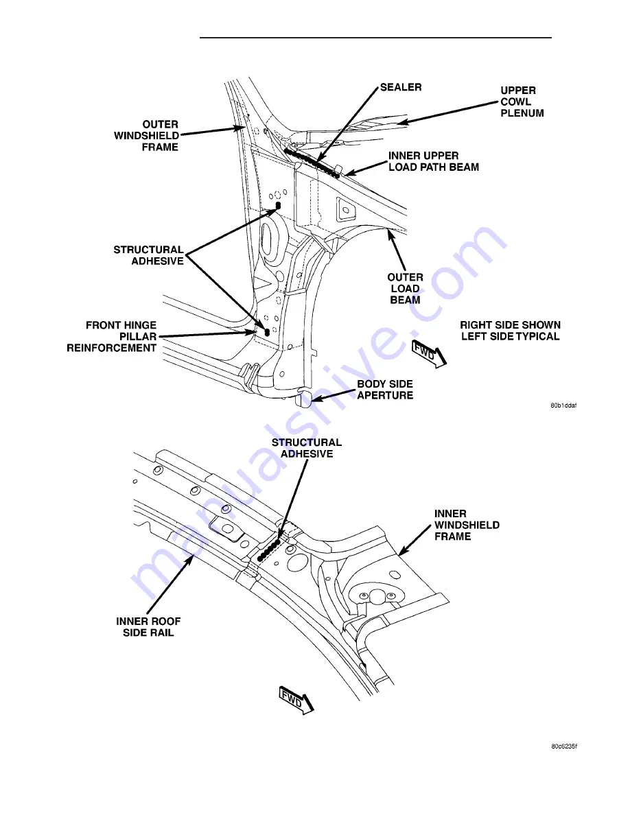 Chrysler 2005 Sebring Service Manual Download Page 1985