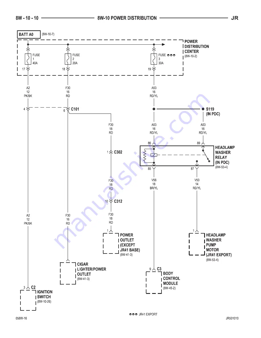 Chrysler 2005 Sebring Service Manual Download Page 629