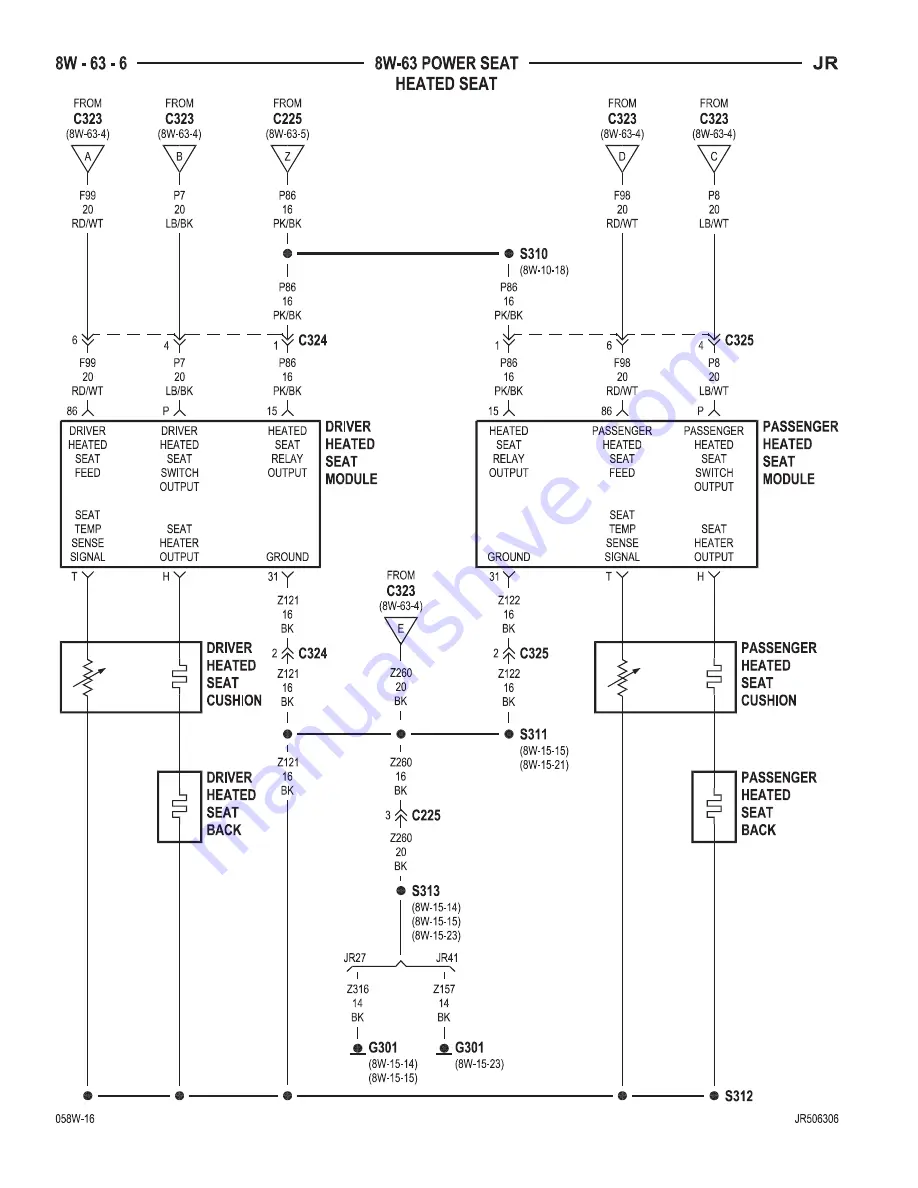 Chrysler 2005 Sebring Service Manual Download Page 901