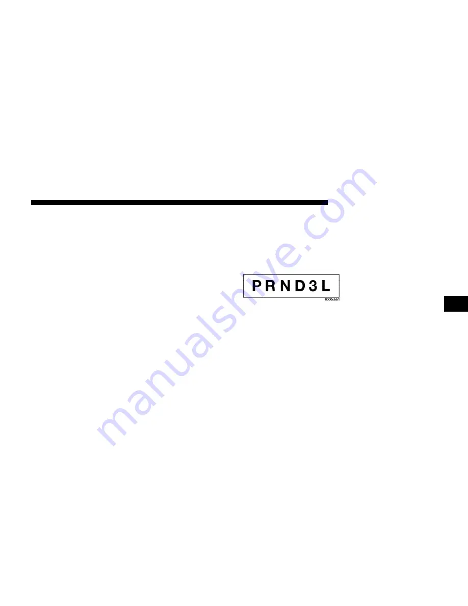 Chrysler 2006 Town and Country Instruction Manual Download Page 315