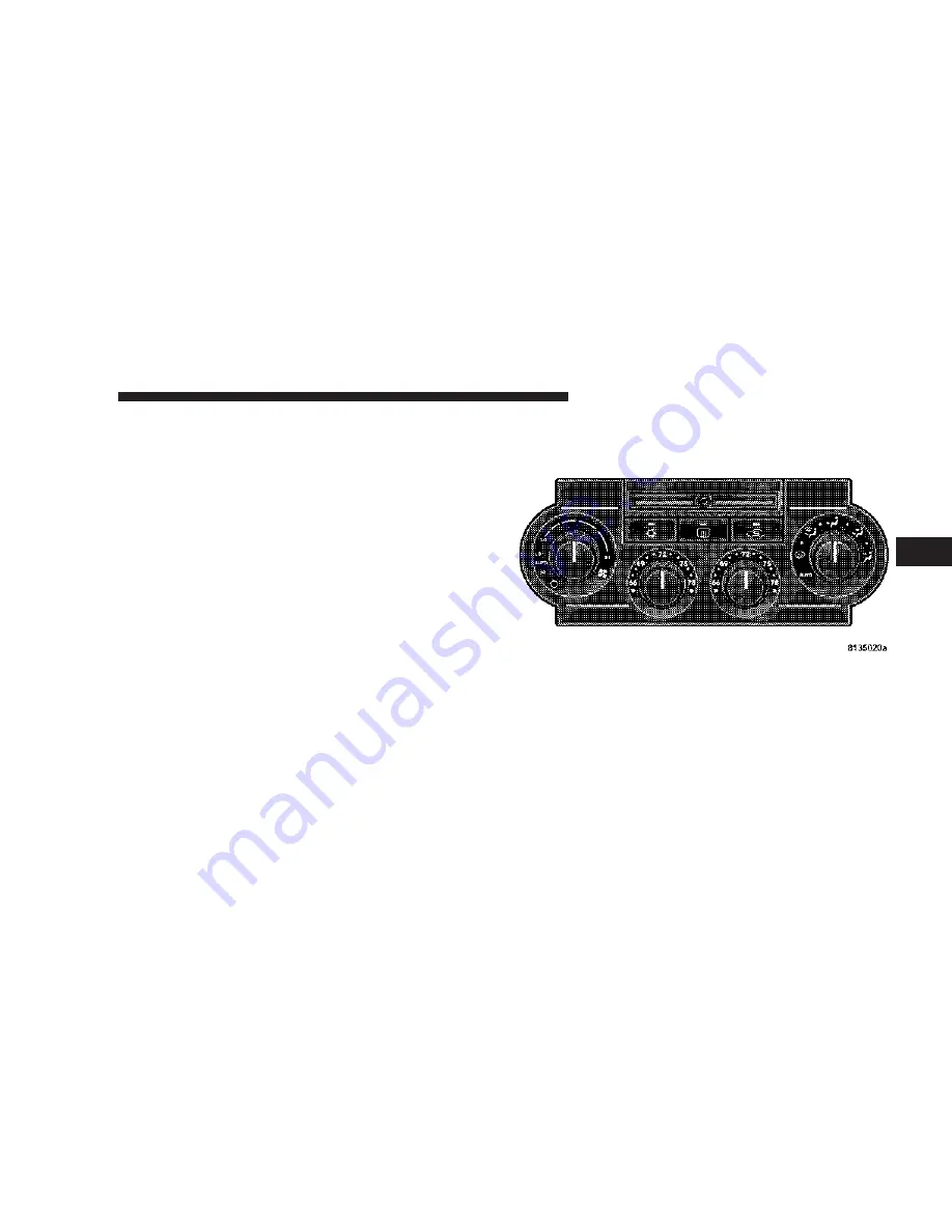 Chrysler 2007 300 SRT8 Owner'S Manual Download Page 183