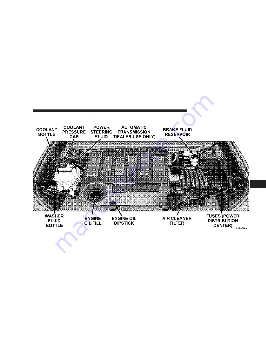 Chrysler 2007 Sebring Sedan Instruction Manual Download Page 289