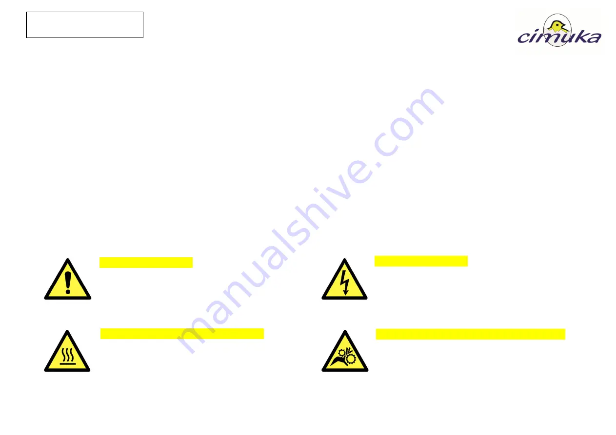 cimuka HB Series User Manual Download Page 25