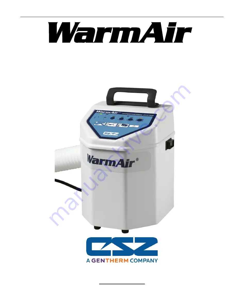 Cincinnati Sub-Zero WarmAir 135 Operation & Technical Manual Download Page 1