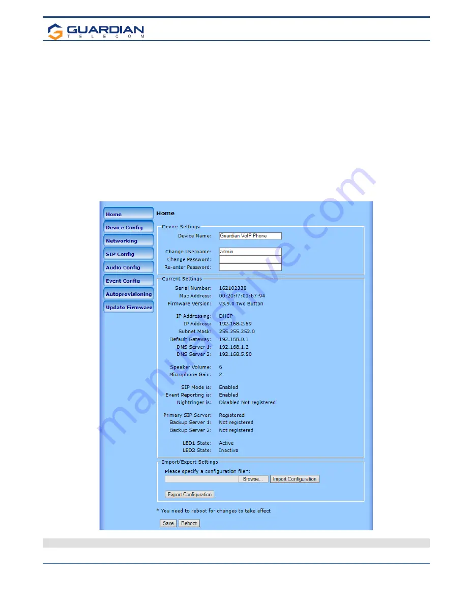 Circa Enterprises Guardian HDE Series Setup & Configuration Instructions Manual Download Page 11