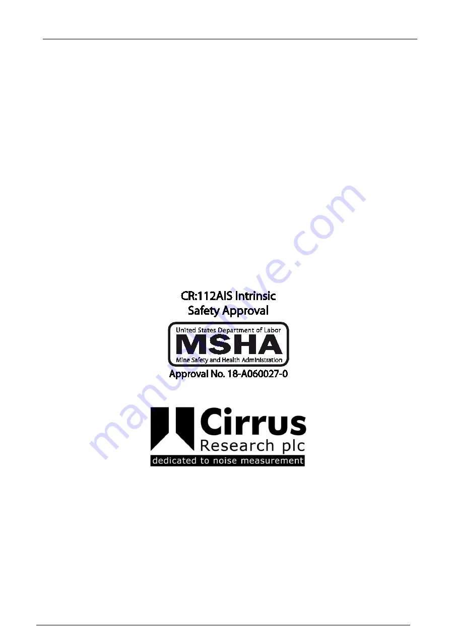 Cirrus Research doseBadge CR:112A User Manual Download Page 1