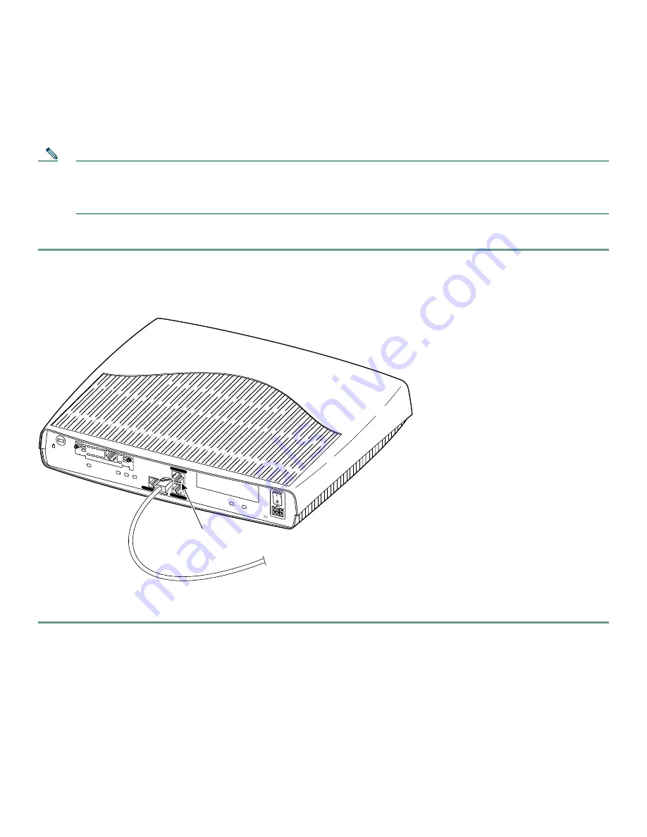 Cisco 1721 - VPN Security Router Bundle Quick Start Manual Download Page 7