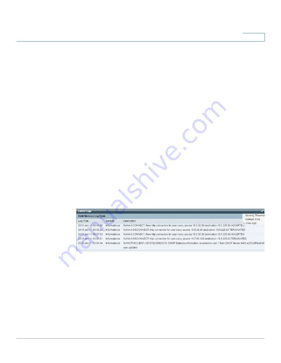 Cisco 350XG series Administration Manual Download Page 28