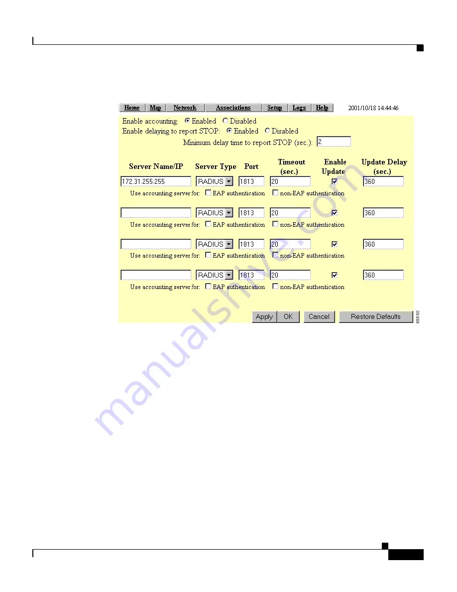 Cisco Aironet 1200 Series Software Configuration Manual Download Page 181