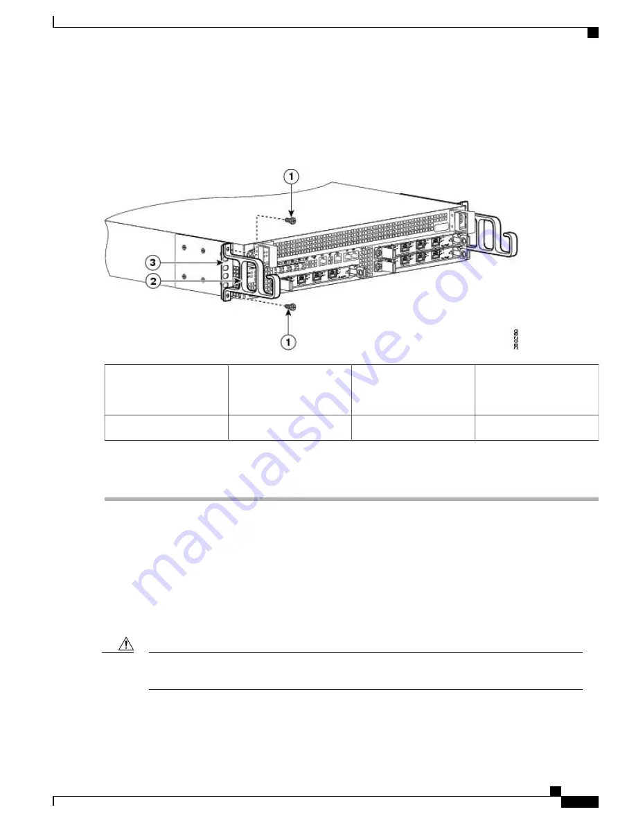 Cisco ASR 1002 Hardware Installation Manual Download Page 31