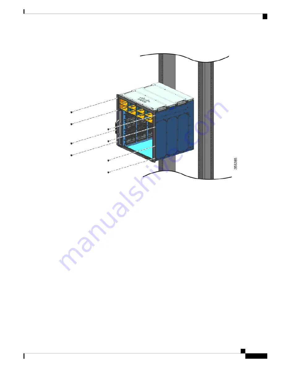 Cisco Catalyst 9400 Series Hardware Installation Manual Download Page 57