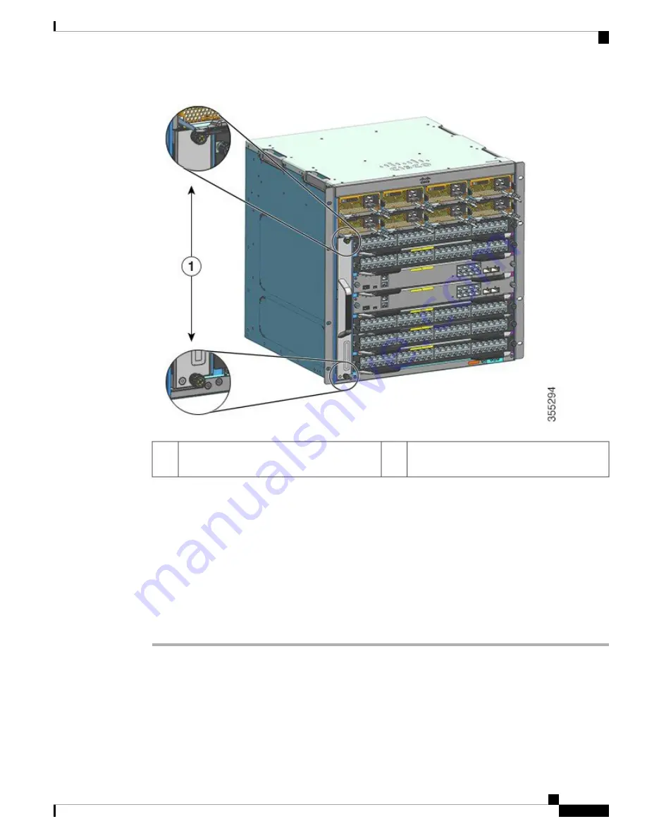 Cisco Catalyst 9400 Series Hardware Installation Manual Download Page 95