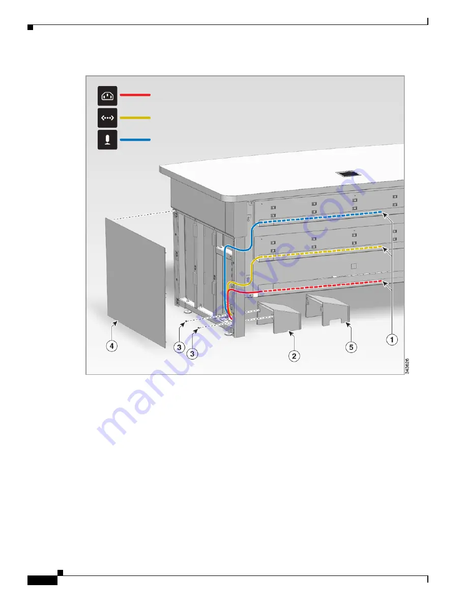 Cisco CTS-TX9000 Assembly, Use & Care, And Field-Replaceable Unit Manual Download Page 242