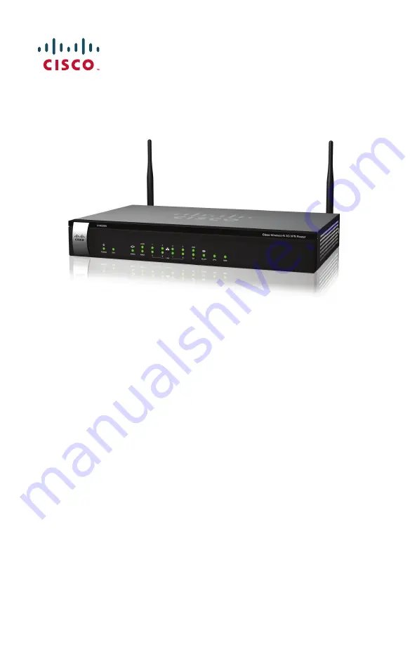 Cisco CVR328W Скачать руководство пользователя страница 1