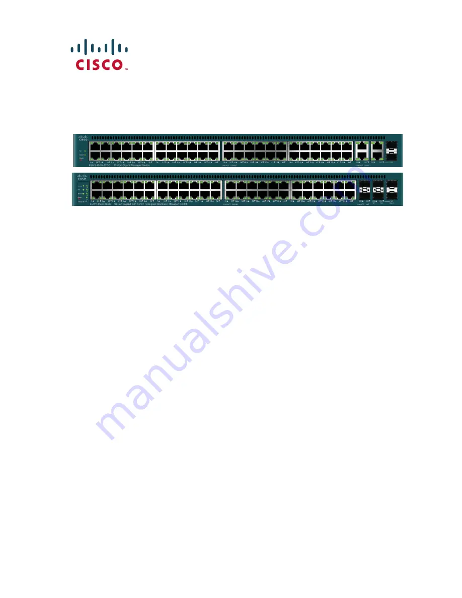 Cisco ESW2 Series Quick Start Manual Download Page 1